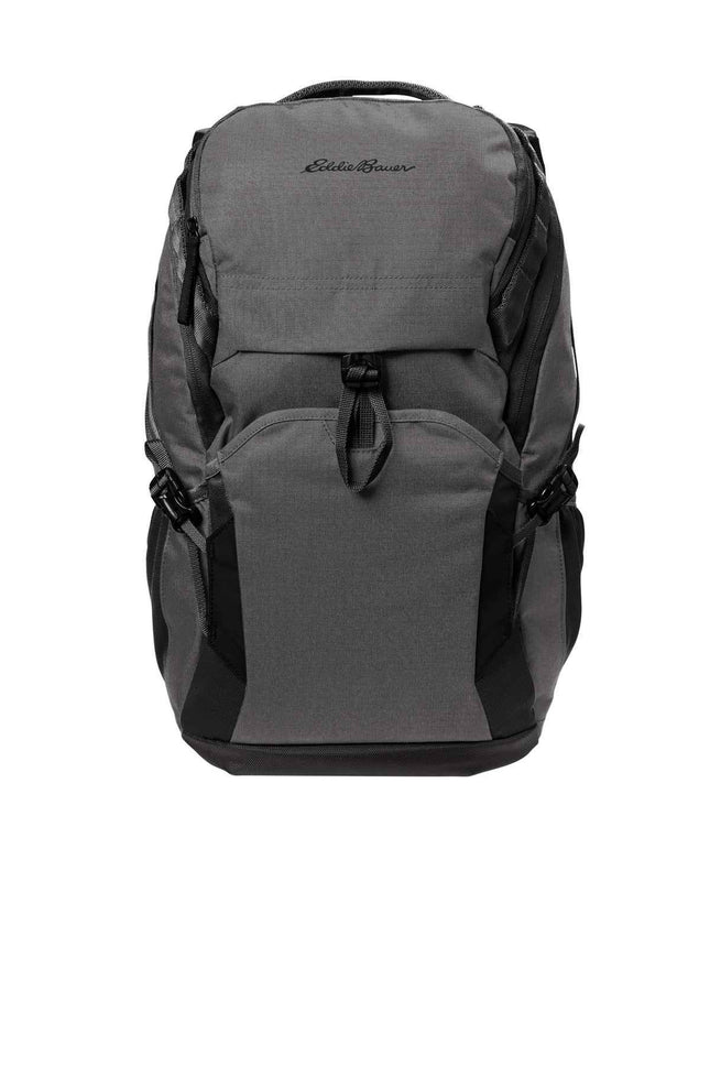 Eddie Bauer Tour Backpack EB915 Grey Steel Heather Black OSFA