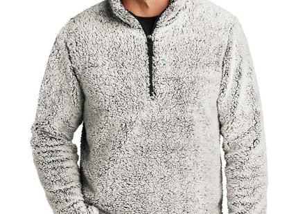 Port Authority Cozy 1/4Zip Fleece F130 Grey Heather