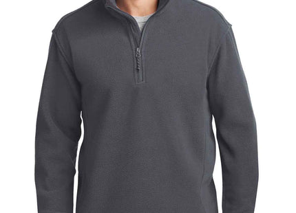 Port Authority Value Fleece 1/4Zip Pullover F218 Iron Grey