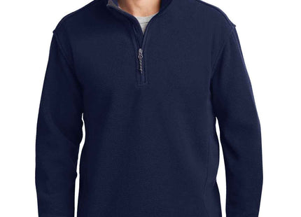 Port Authority Value Fleece 1/4Zip Pullover F218 True Navy