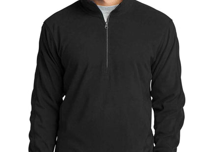 Port Authority Microfleece 1/2Zip Pullover F224 Black