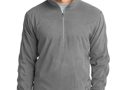 Port Authority Microfleece 1/2Zip Pullover F224 Pearl Grey