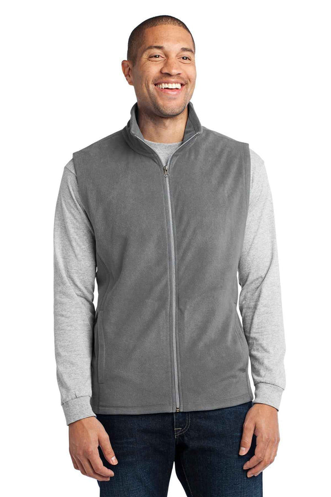 Port Authority Microfleece Vest F226 Pearl Grey