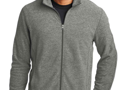 Port Authority Heather Microfleece FullZip Jacket F235