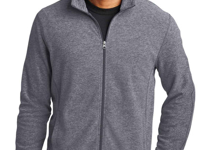 Port Authority Heather Microfleece FullZip Jacket F235