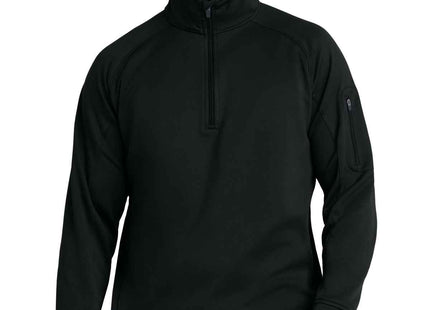 SportTek Tech Fleece 1/4Zip Pullover F247 Black