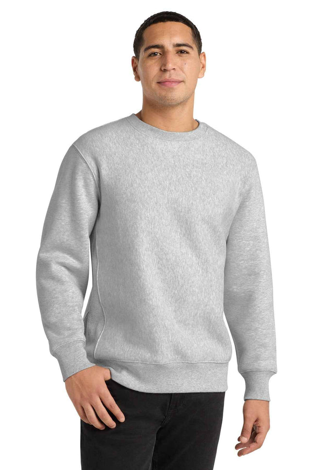 SportTek Super Heavyweight Crewneck Sweatshirt F280 Athletic Heather