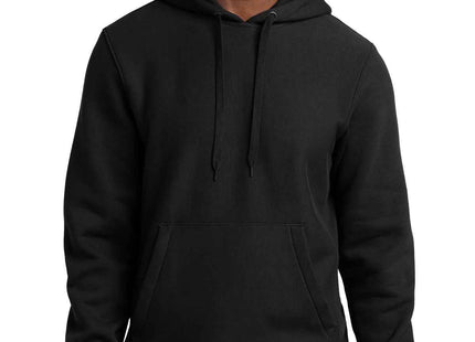 SportTek Super Heavyweight Pullover Hooded Sweatshirt F281 Black