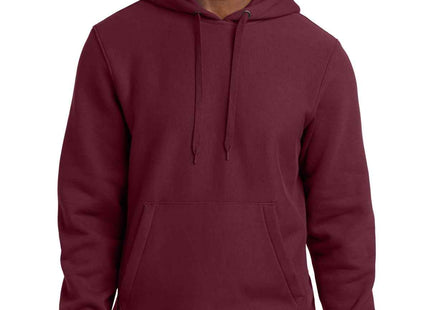 SportTek Super Heavyweight Pullover Hooded Sweatshirt F281 Maroon
