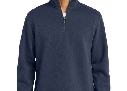 Port Authority Slub Fleece 1/4Zip Pullover F295 Navy