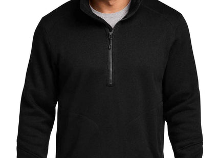 Port Authority Arc Sweater Fleece 1/4Zip F426 Deep Black