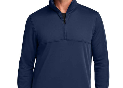 Port Authority Smooth Fleece 1/4Zip F804 River Blue Navy
