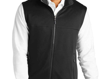 Port Authority Collective Smooth Fleece Vest F906 Deep Black