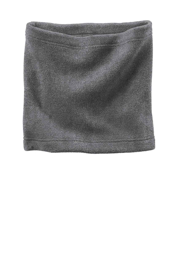 Port Authority Fleece Neck Gaiter FS07 Midnight Heather OSFA
