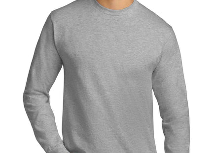 Gildan Ultra Cotton 100% US Cotton Long Sleeve T Shirt G2400 Ash