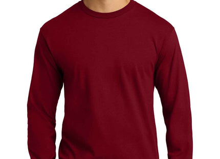 Gildan Ultra Cotton 100% US Cotton Long Sleeve T Shirt G2400 Cardinal Red