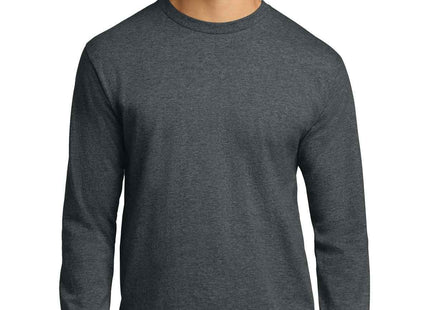 Gildan Ultra Cotton 100% US Cotton Long Sleeve T Shirt G2400 Dark Heather