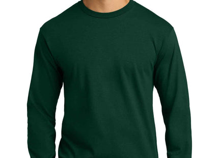 Gildan Ultra Cotton 100% US Cotton Long Sleeve T Shirt G2400 Forest Green