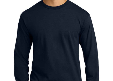 Gildan Ultra Cotton 100% US Cotton Long Sleeve T Shirt G2400 Navy