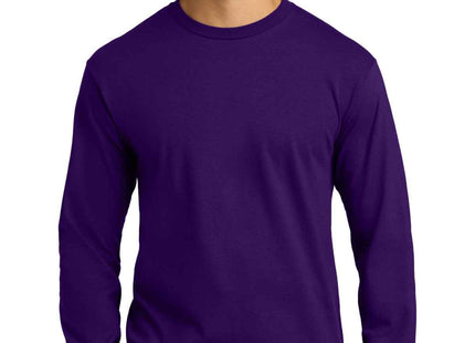 Gildan Ultra Cotton 100% US Cotton Long Sleeve T Shirt G2400 Purple