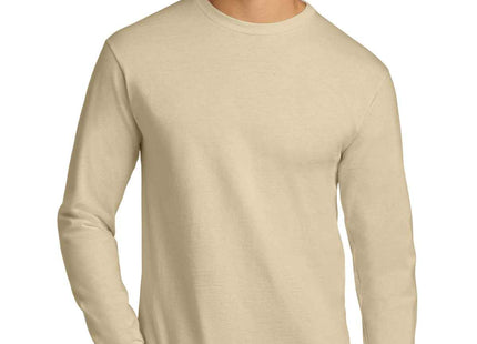 Gildan Ultra Cotton 100% US Cotton Long Sleeve T Shirt G2400 Sand