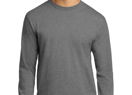 Gildan Ultra Cotton 100% US Cotton Long Sleeve T Shirt G2400 Sport Grey