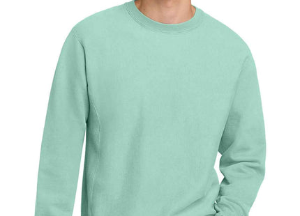 Champion Reverse Weave GarmentDyed Crewneck Sweatshirt GDS149 Pale Seafoam