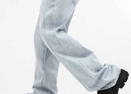 Premium Straight-Cut High-Rise Denim Jeans