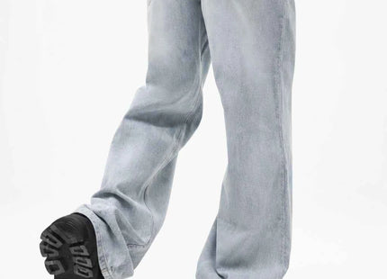 Premium Straight-Cut High-Rise Denim Jeans
