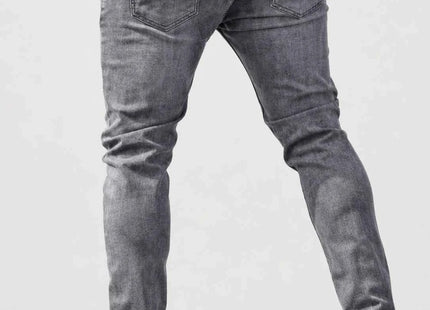 Men's Premium Washed Slim-Fit Business Casual Jeans