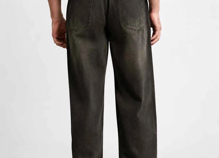 Men's Premium Cotton Denim Straight-Leg Tinted Jeans