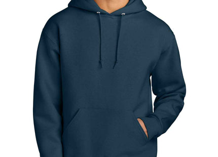 Jerzees Rugged Unisex Hooded Sweatshirt H12M Washed Navy
