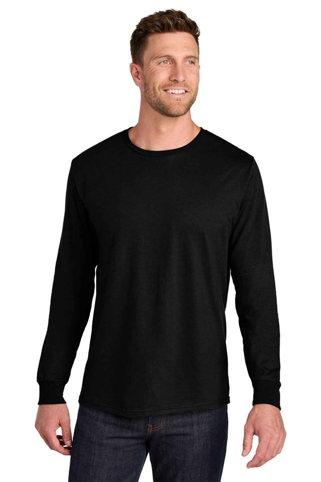 Jerzees Ultimate Unisex Ring Spun Long Sleeve T Shirt IC46L