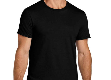Jerzees Ultimate Unisex Ring Spun T Shirt IC46M Black Ink