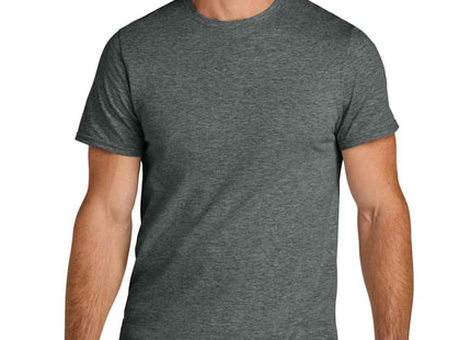 Jerzees Ultimate Unisex Ring Spun T Shirt IC46M Charcoal Heather