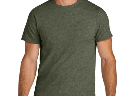 Jerzees Ultimate Unisex Ring Spun T Shirt IC46M Military Green Heather