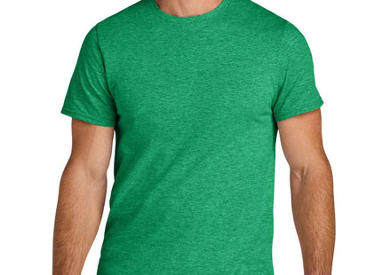 Jerzees Ultimate Unisex Ring Spun T Shirt IC46M Retro Heather Green