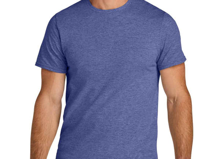 Jerzees Ultimate Unisex Ring Spun T Shirt IC46M Retro Heather Purple