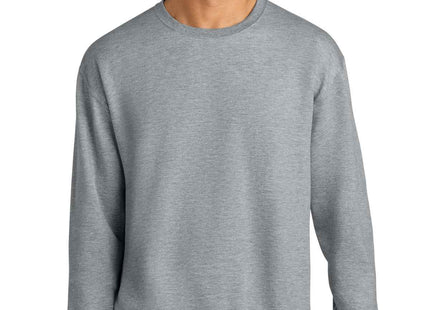 Jerzees Ultimate Unisex CVC Ring Spun Crewneck Sweatshirt IC48M Athletic Heather
