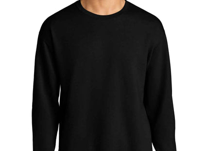 Jerzees Ultimate Unisex CVC Ring Spun Crewneck Sweatshirt IC48M Black Ink