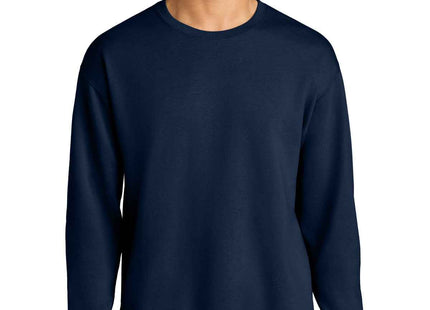 Jerzees Ultimate Unisex CVC Ring Spun Crewneck Sweatshirt IC48M J. Navy