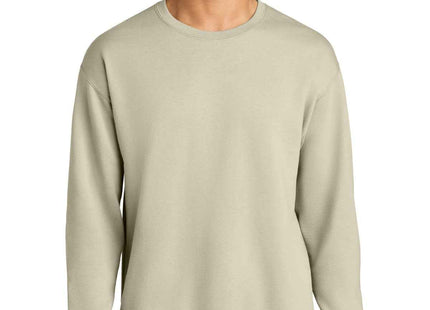 Jerzees Ultimate Unisex CVC Ring Spun Crewneck Sweatshirt IC48M Putty