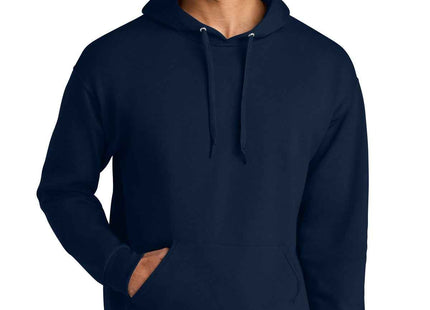Jerzees Ultimate Unisex CVC Ring Spun Hooded Sweatshirt IC49M