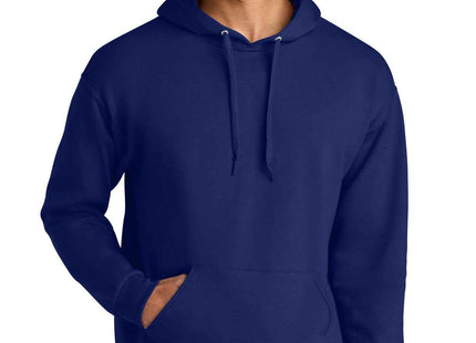 Jerzees Ultimate Unisex CVC Ring Spun Hooded Sweatshirt IC49M