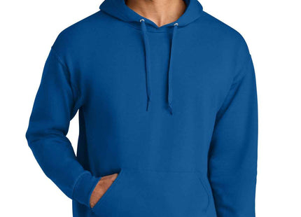 Jerzees Ultimate Unisex CVC Ring Spun Hooded Sweatshirt IC49M