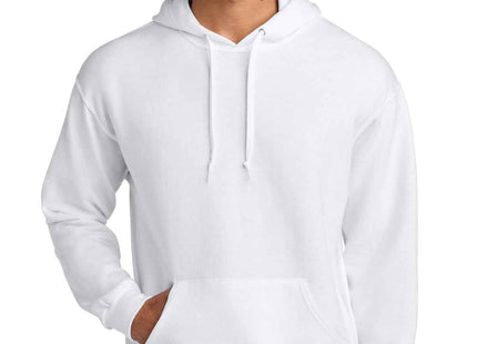 Jerzees Ultimate Unisex CVC Ring Spun Hooded Sweatshirt IC49M