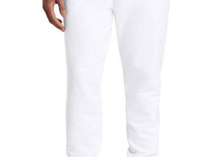 Jerzees Ultimate Unisex CVC Ring Spun Pocket Jogger IC50M White