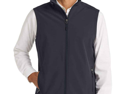 Port Authority Core Soft Shell Vest J325 Battleship Grey