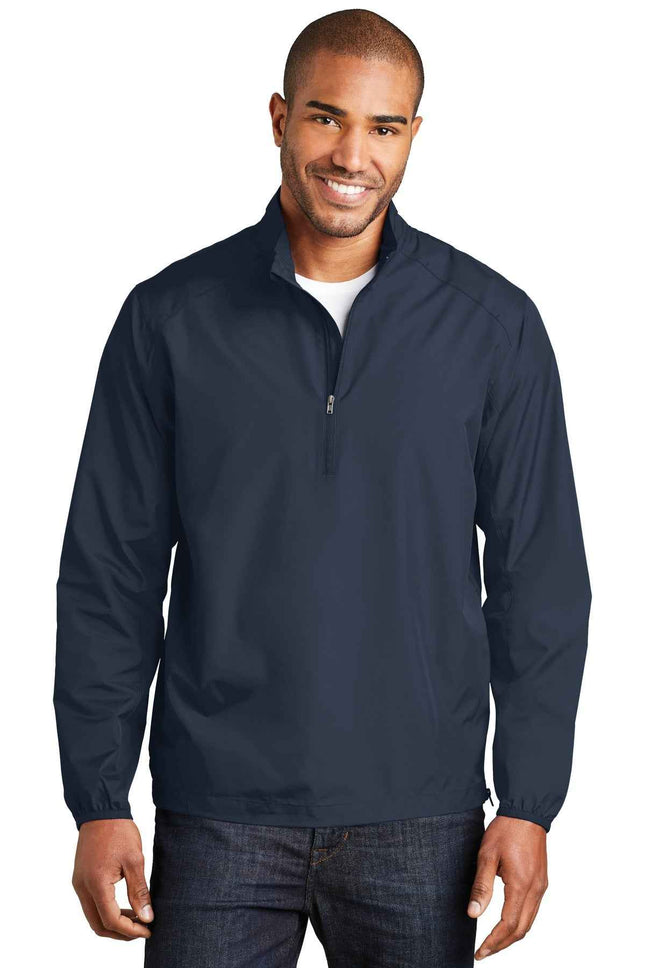 Port Authority Zephyr 1/2Zip Pullover J343 Dress Blue Navy
