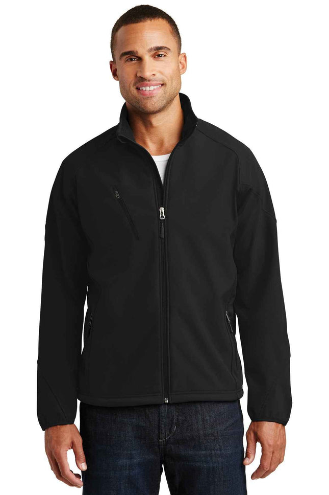 Port Authority Textured Soft Shell Jacket J705
